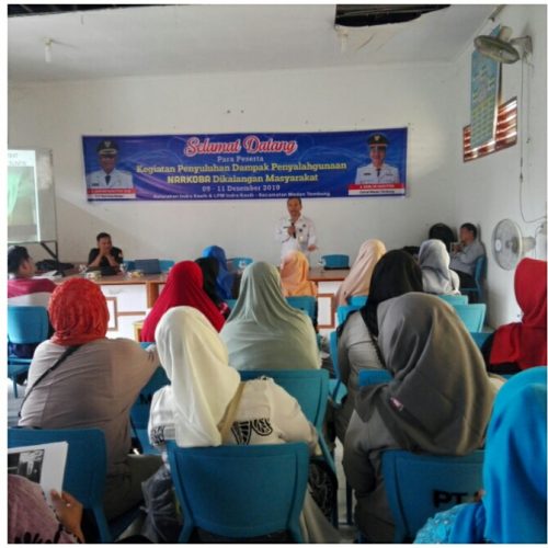 Sosialisasi P4GN Dilaksanakan BNNP Sumut di Kecamatan Medan Tembung
