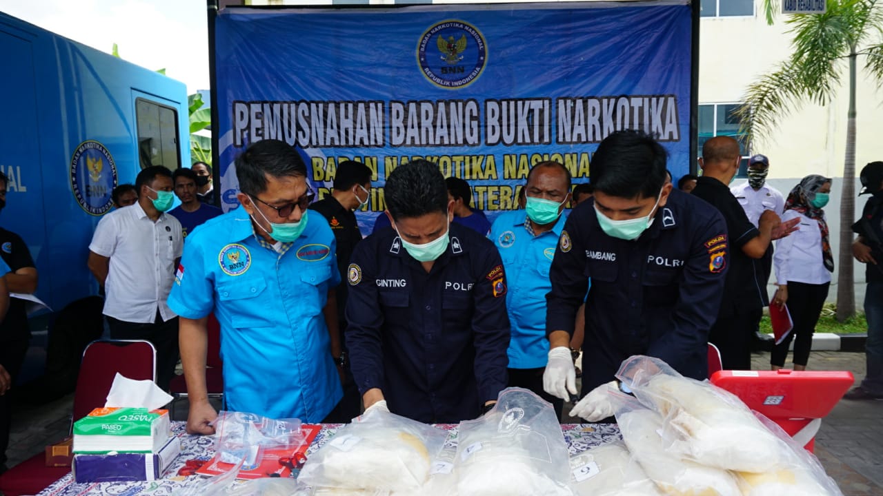 Ungkap Peredaran Gelap Narkotika, Kepala BNNP Sumut: 262.224 orang Anak Bangsa Terselamatkan