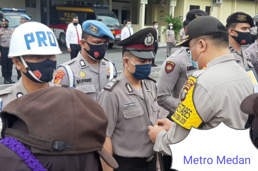Delapan Anggota Polrestabes Medan Diberi Sanksi PTDH