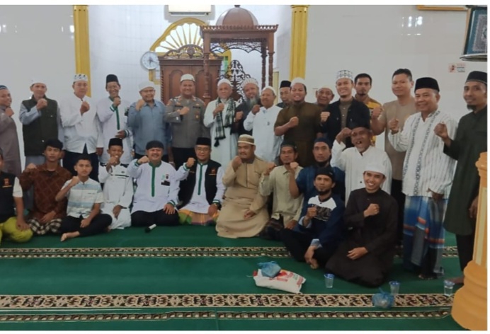 Kasat Reskrim Polres Asahan Gelar Jumat Subuh Curhat di Masjid H Kasim